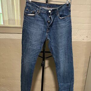 Levi's Button Fly 501 Jeans, Size 29x32